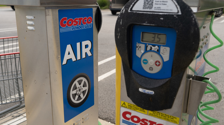 Costco's nitrogen tire inflators
