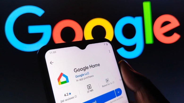 Google Home app on the Play Store
