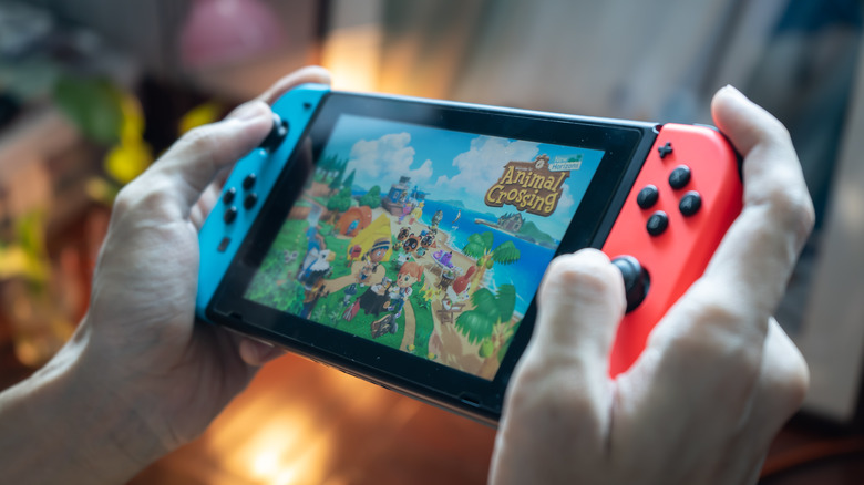 Nintendo Switch handheld console