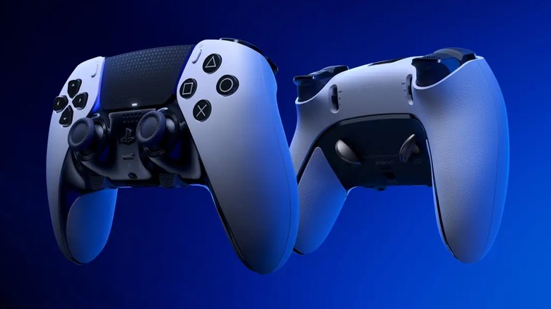 Closeup of the DualSense Edge for PS5