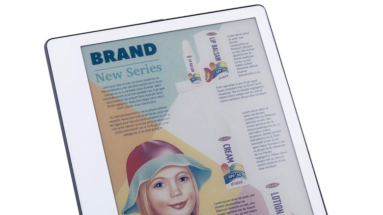E Ink Rollable