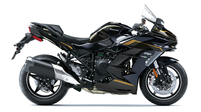 Kawasaki Ninja H2 SX SE side profile