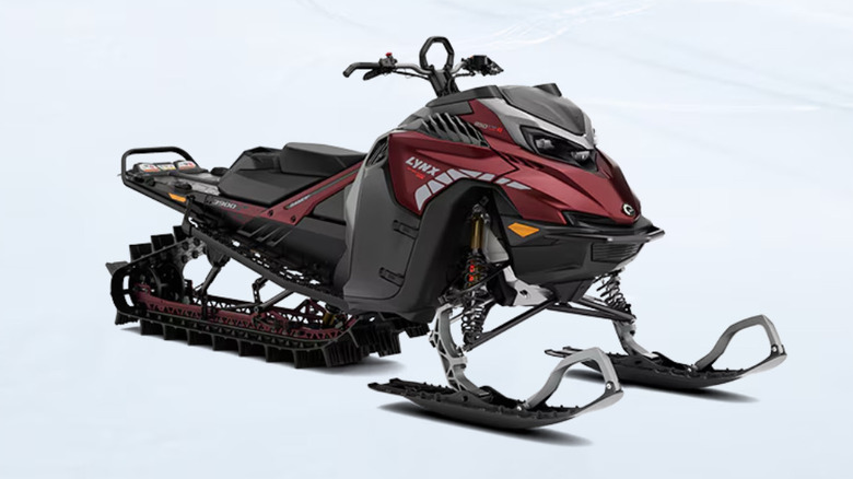 Lynx Shredder Snowmobile promotional image