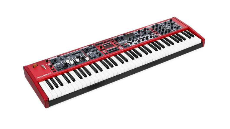 The Nord Stage 4 Compact on a white background.