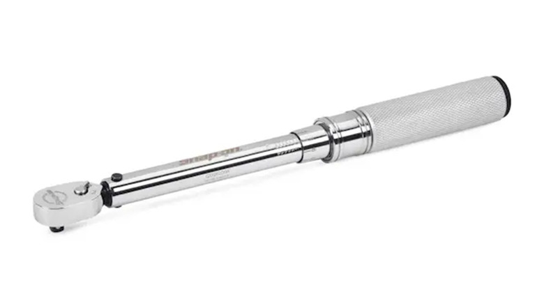 A 1/4-inch Snap-on torque wrench