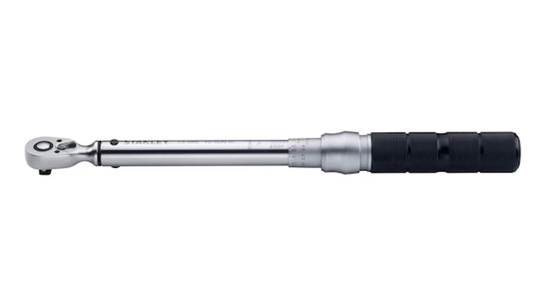 A ⅜-inch torque wrench from Stanley