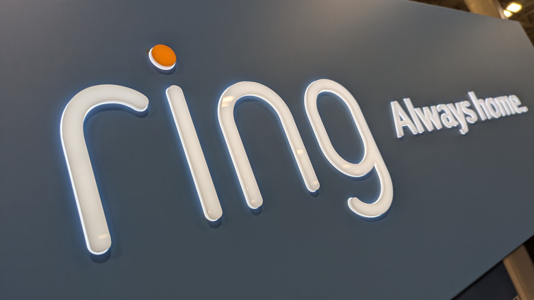 Amazon Ring security system logo