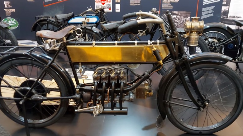 FN Four Motorcycle Side View