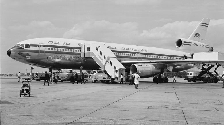 McDonnell Douglas DC-10 on runway