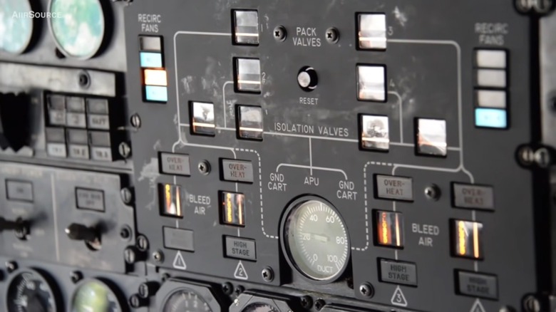 E-4B instrument panel