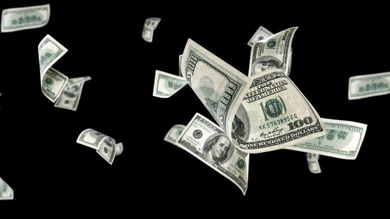 Scattered money