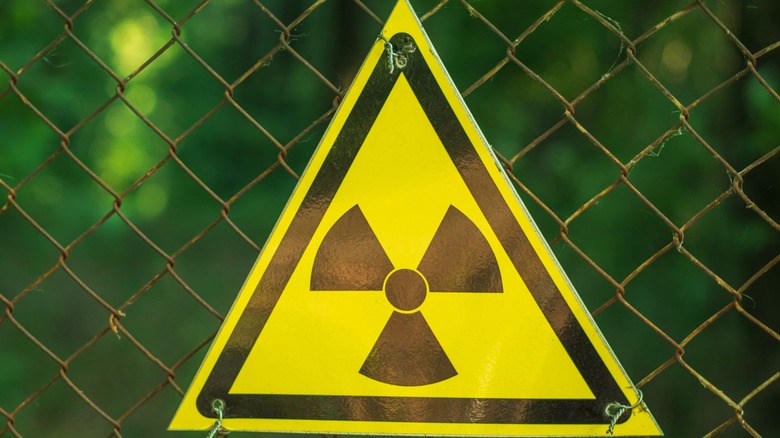 Radiation sign