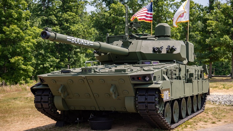 U.S. Army M10 Booker parked