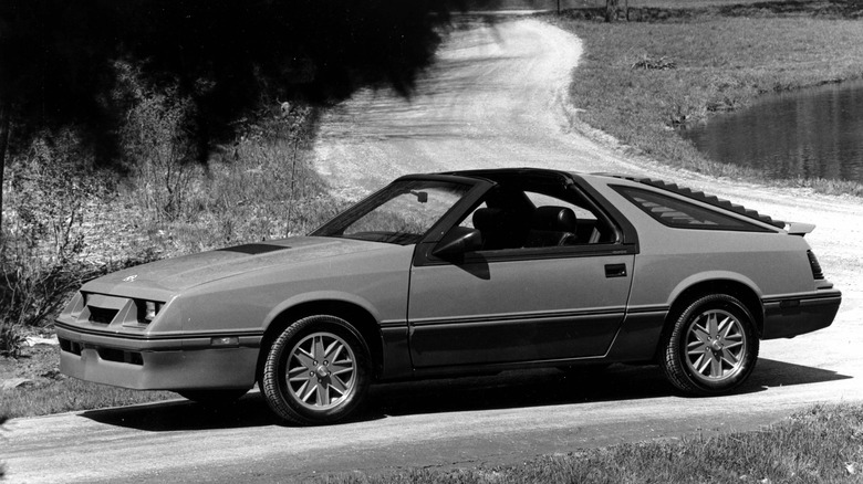 Side shot of a Chrysler Laser XT