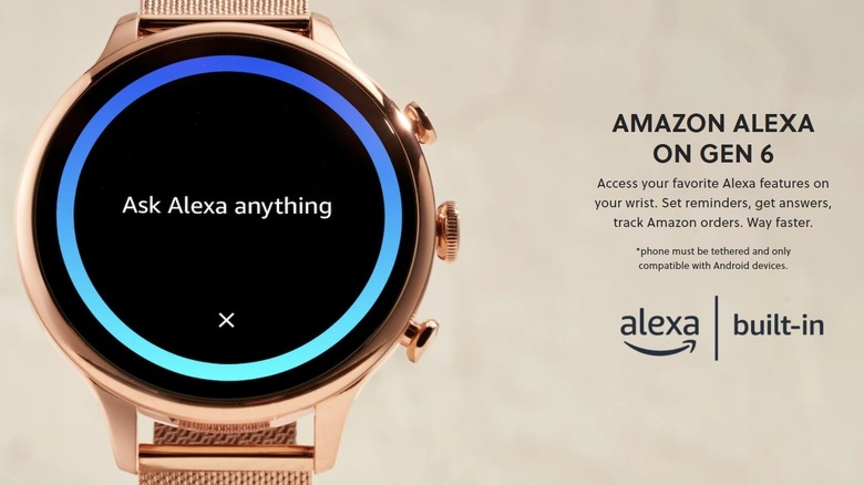Fossil Gen 6 with Alexa built-in