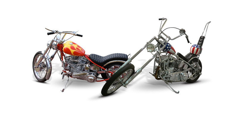 1968 Easy Rider Custom captain america and billy bike motorcycles