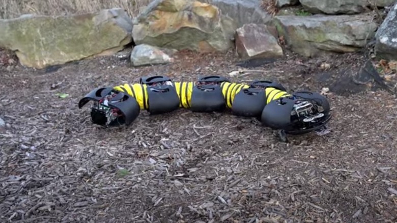 Ground Control Robotics robot overturned