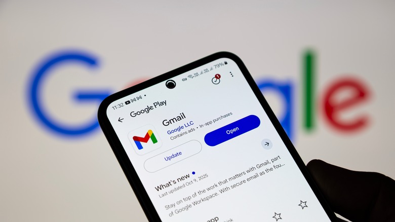 GMail app on android