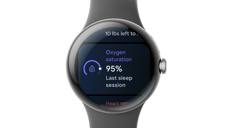 SpO2 measurement on Pixel Watch 