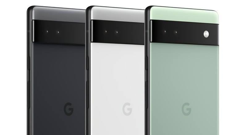 Google Pixel 6a colors