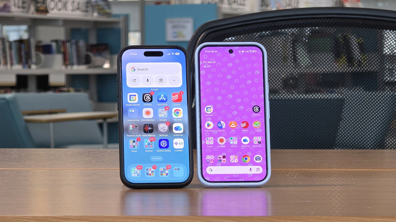 iPhone 17 Pro and Pixel 10 Pro on a table
