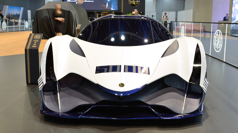 Devel Sixteen prototype supercar 