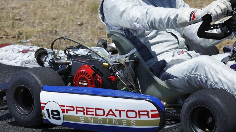 Predator 212 Ghost in go-kart