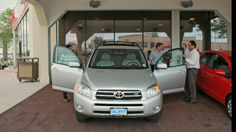 Silver 2002 Toyota Rav4