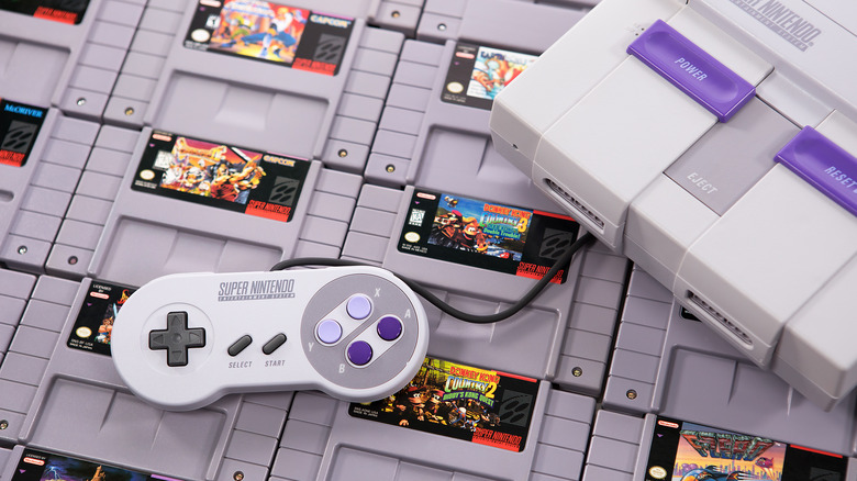 Super Nintendo console