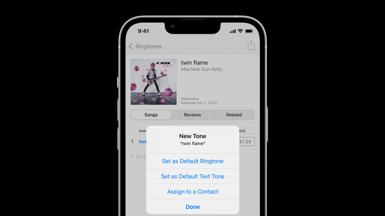 tone store on iPhone