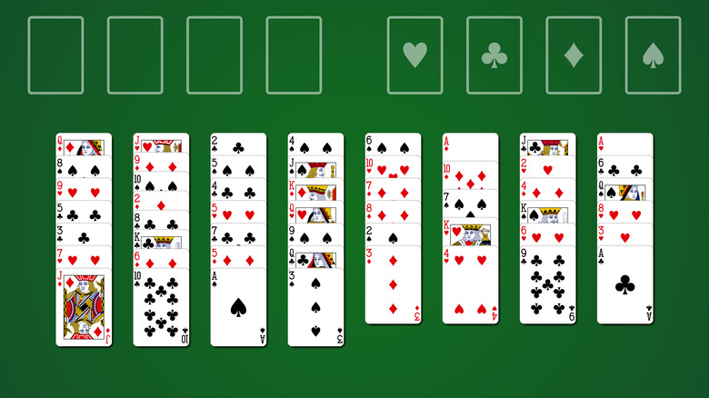 solitaire board