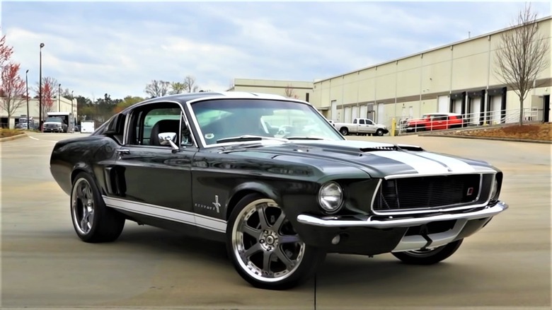 Fast and Furious Tokyo Drift Mustang Fastback in parking lot