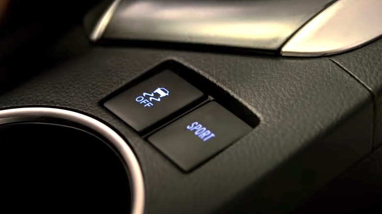 Toyota VSC button