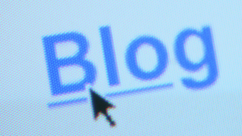blue hyperlnk to blog