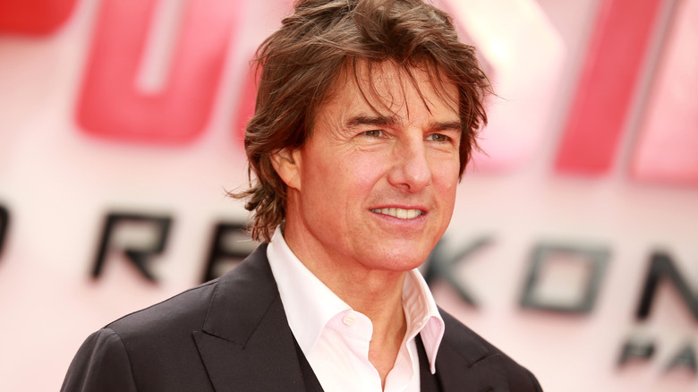 Tom Cruise at premiere