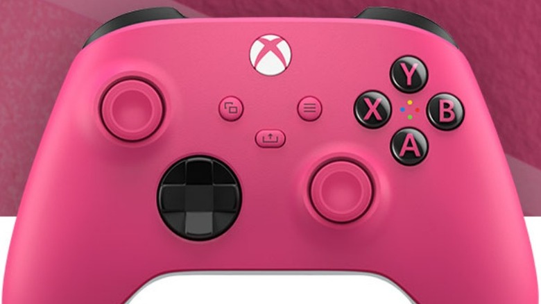 Deep Pink Xbox Controller