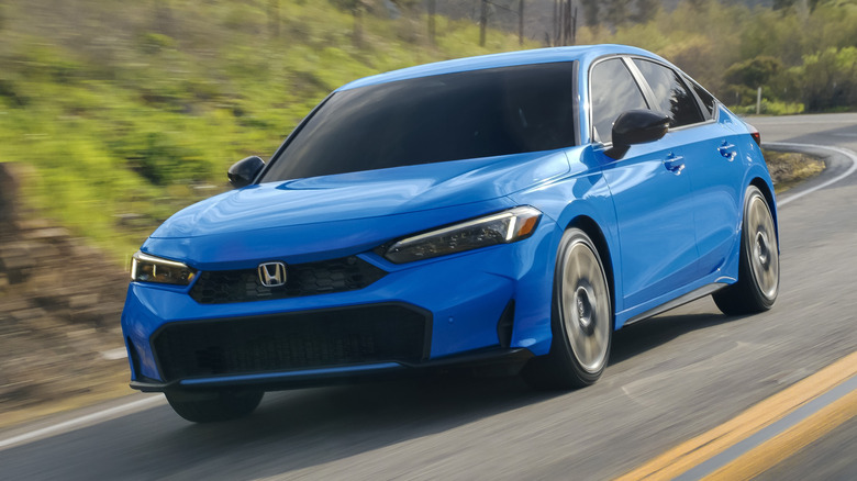 2025 Honda Civic Sport Touring hybrid hatchback