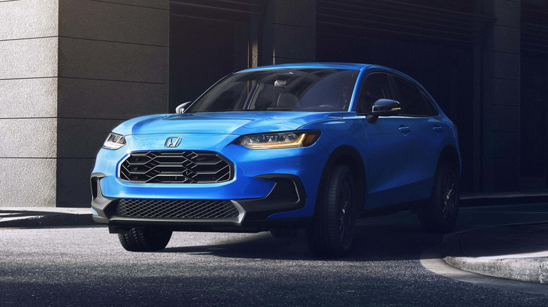2026 Honda HR-V Sport on the road