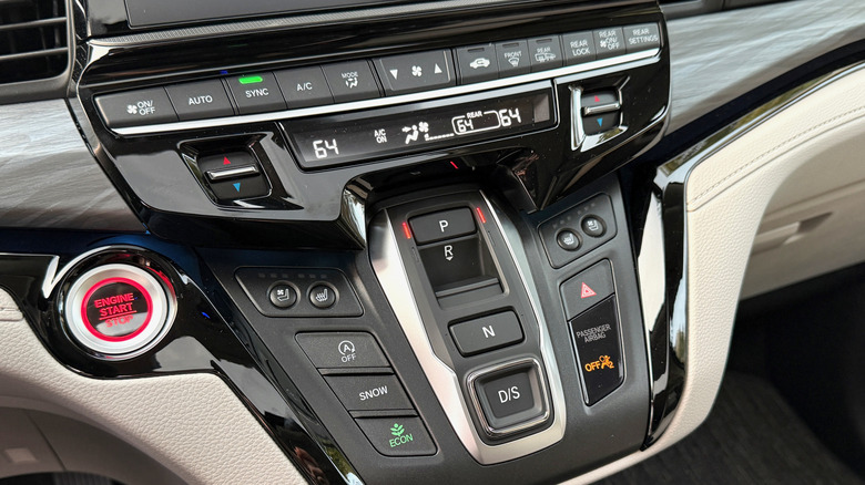 2026 Honda Odyssey Dashboard Buttons