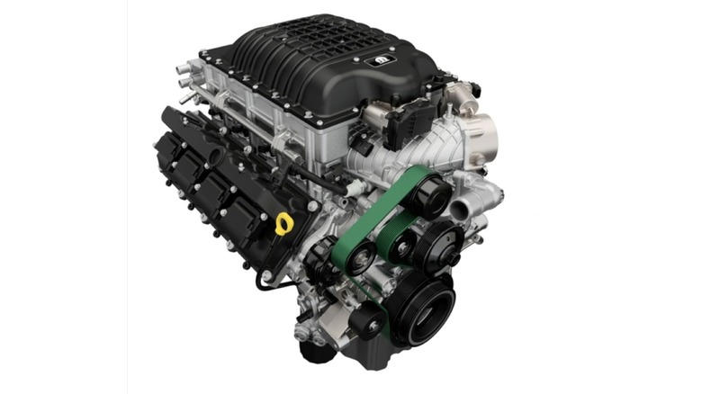 The 426-cubic inch Hellephant crate engine from Mopar.