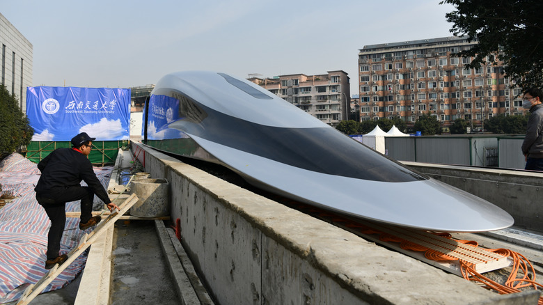 2021 maglev prototype in China