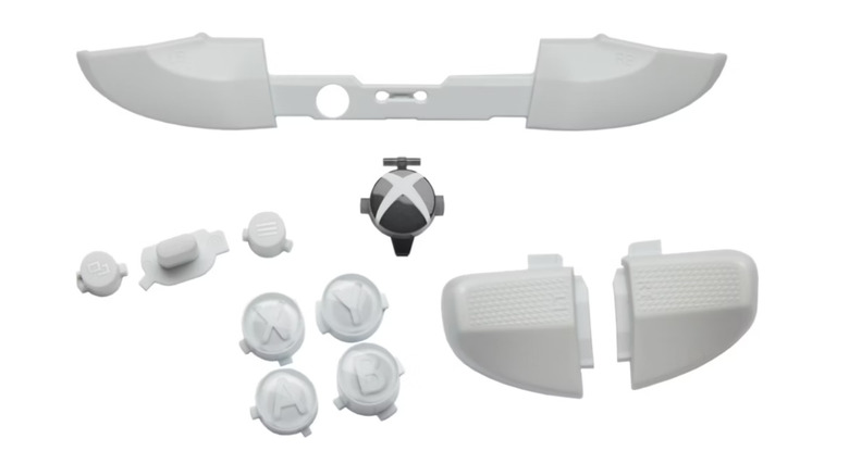 Repair components for an Xbox Series 2 Elite Controller.