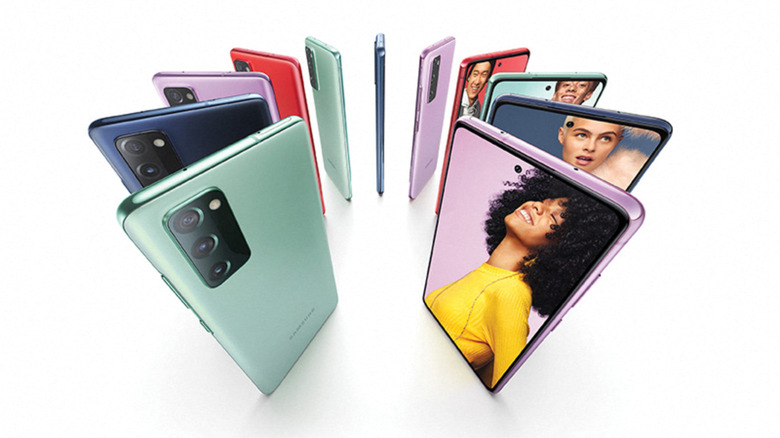 Samsung Galaxy S20 FE 5G in all colors