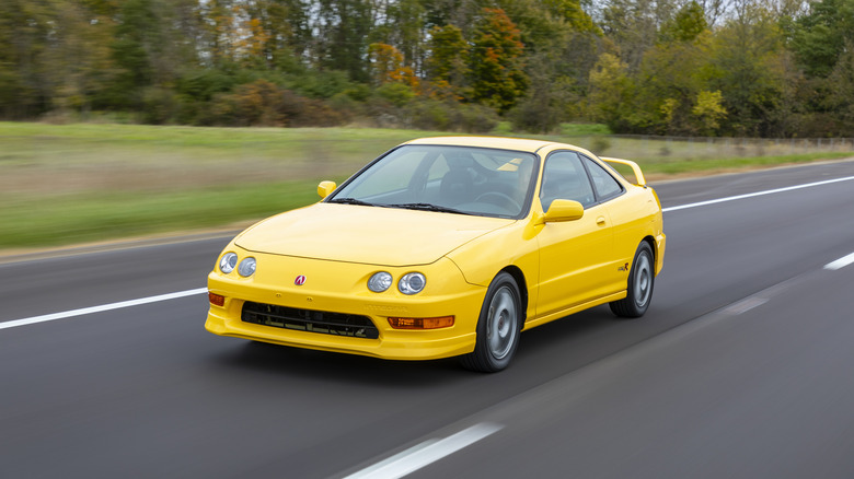 integra type r on road