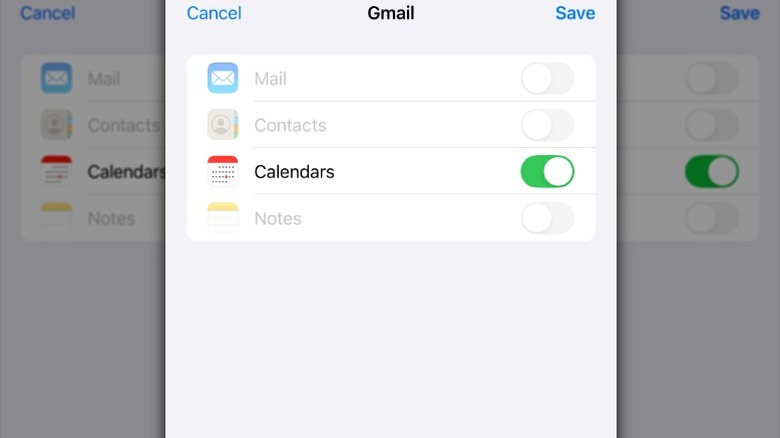 Sync Google Calendar with iPhone/Apple Watch screen