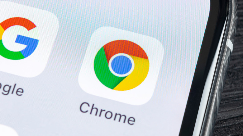 Google Chrome web browser app