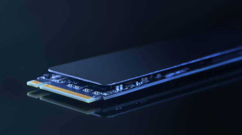 SSD close up