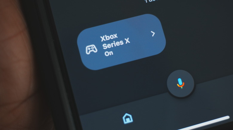 Xbox connected Google Home app