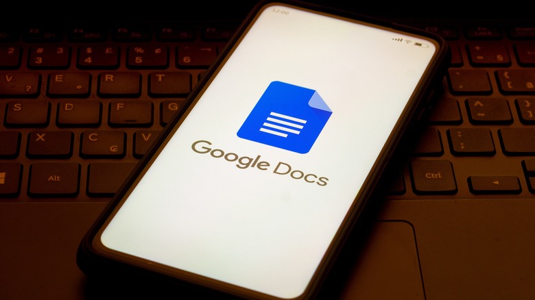 Google docs app
