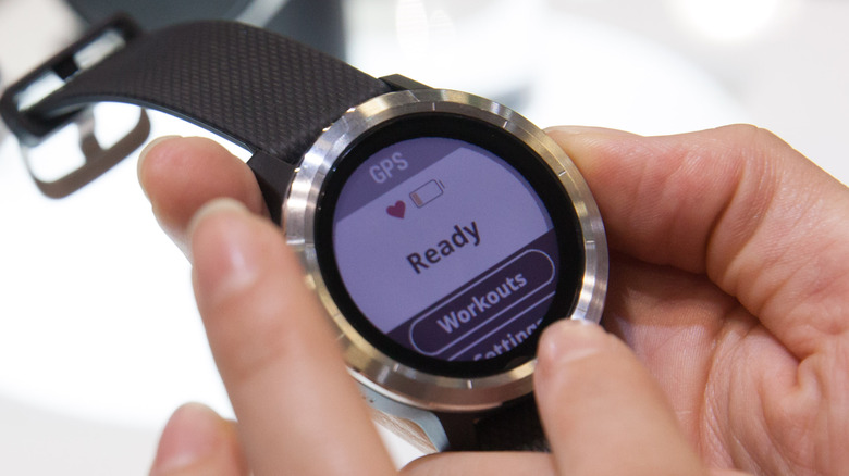 Garmin watch ready